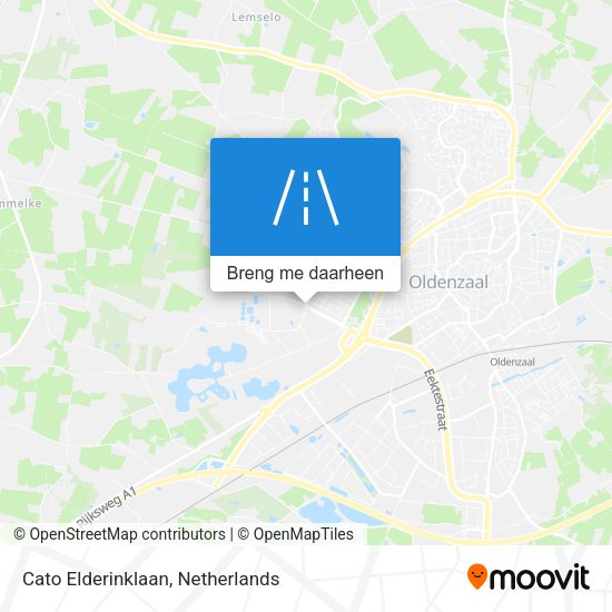 Cato Elderinklaan kaart