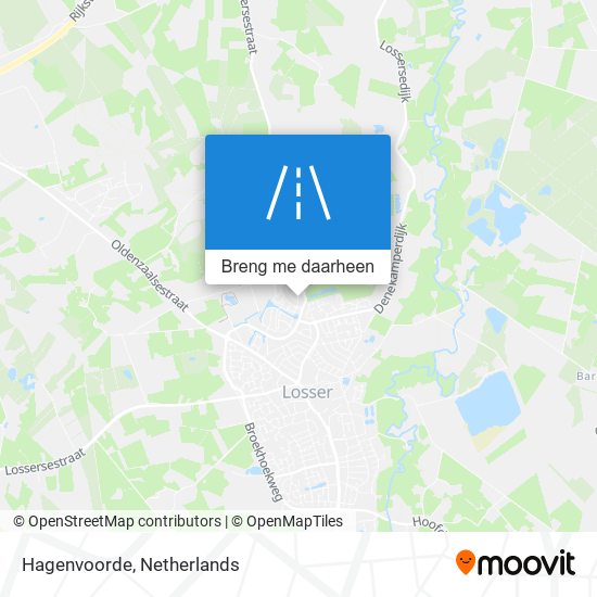 Hagenvoorde kaart