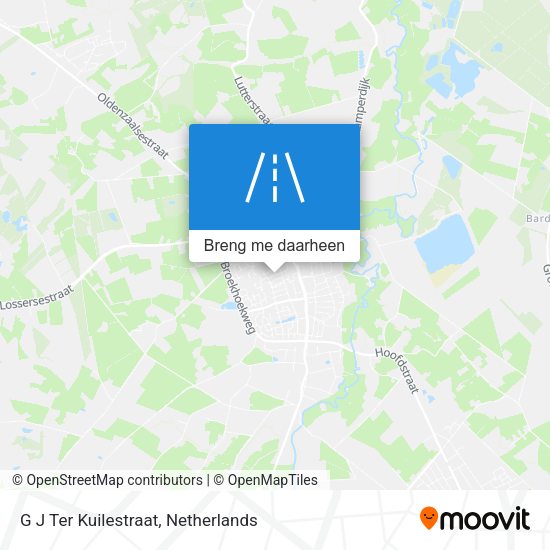 G J Ter Kuilestraat kaart