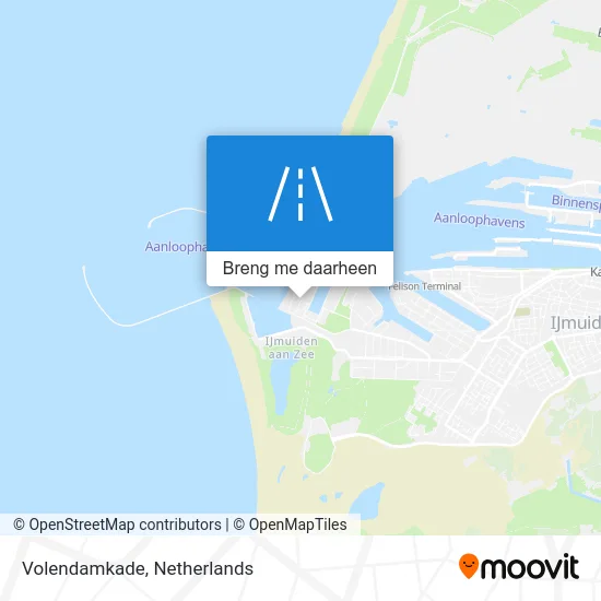 Volendamkade kaart