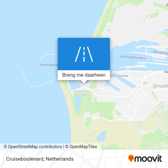 Cruiseboulevard kaart