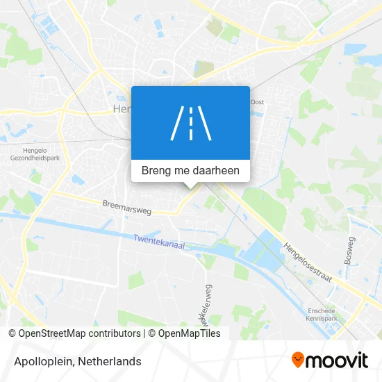 Apolloplein kaart