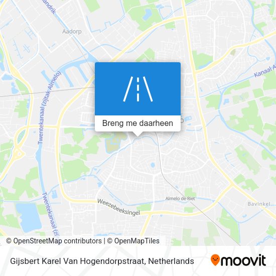 Gijsbert Karel Van Hogendorpstraat kaart