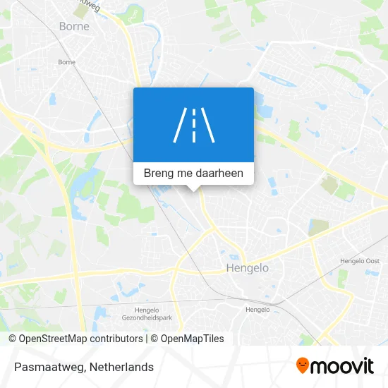 Pasmaatweg kaart