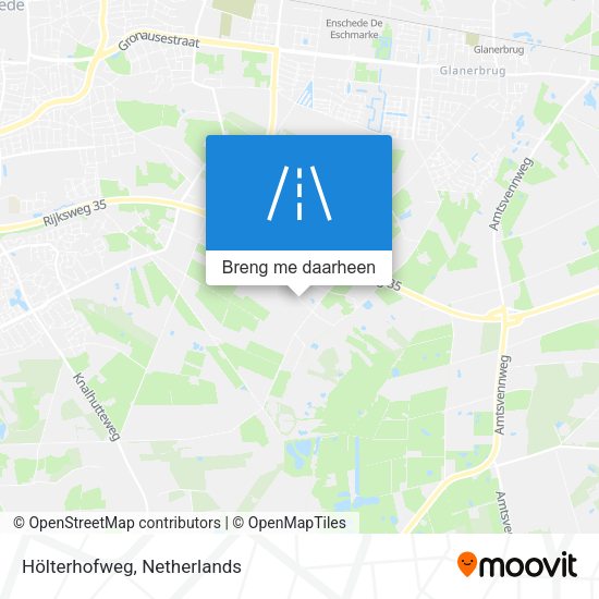 Hölterhofweg kaart