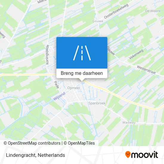 Lindengracht kaart