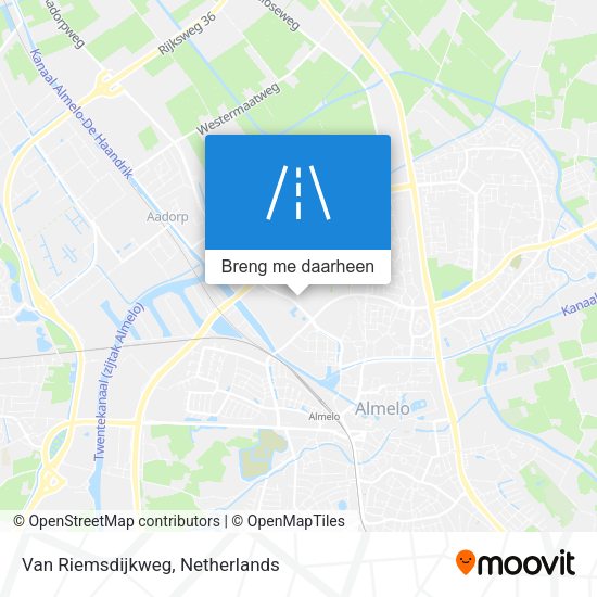 Van Riemsdijkweg kaart