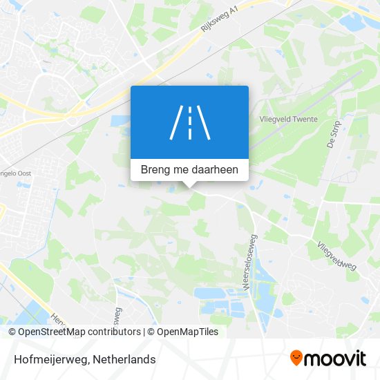 Hofmeijerweg kaart