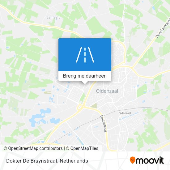 Dokter De Bruynstraat kaart