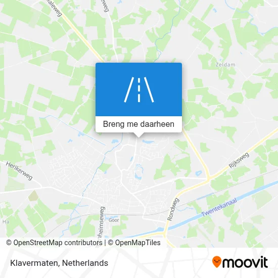 Klavermaten kaart