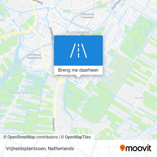Vrijheidsplantsoen kaart