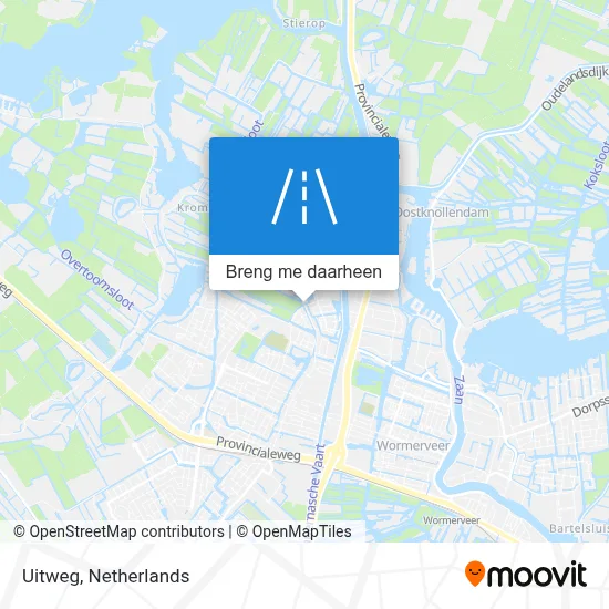 Uitweg kaart