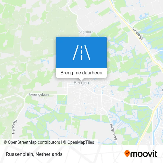 Russenplein kaart