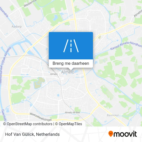 Hof Van Gülick kaart