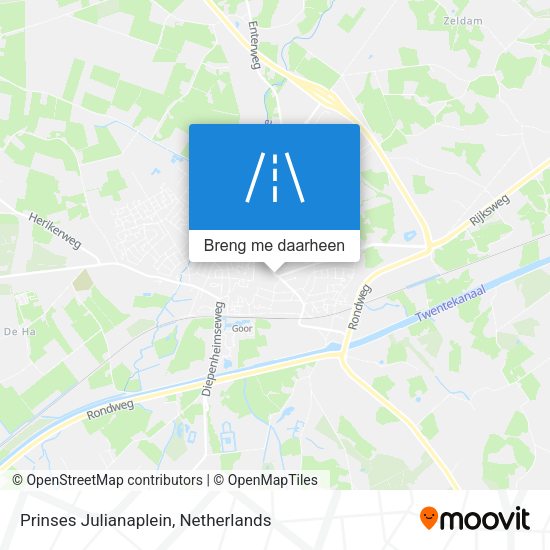 Prinses Julianaplein kaart