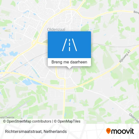 Richtersmaatstraat kaart