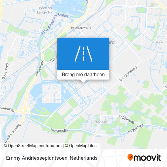 Emmy Andriesseplantsoen kaart
