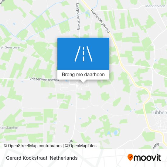 Gerard Kockstraat kaart