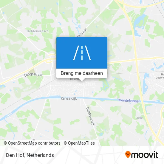 Den Hof kaart