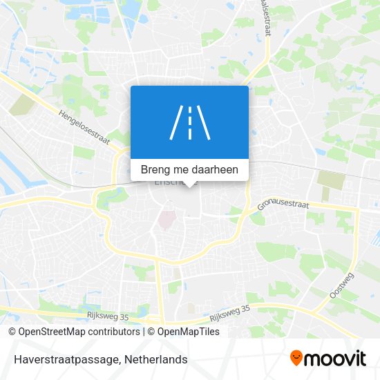 Haverstraatpassage kaart