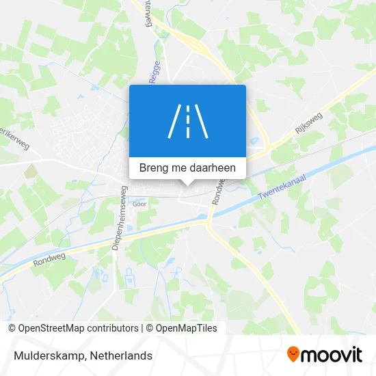 Mulderskamp kaart