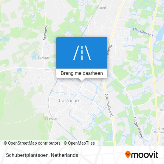 Schubertplantsoen kaart