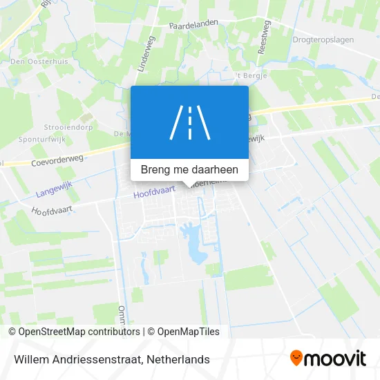 Willem Andriessenstraat kaart
