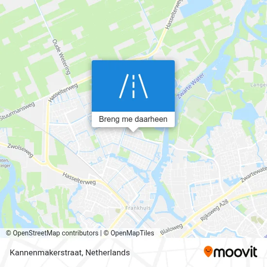 Kannenmakerstraat kaart
