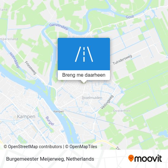 Burgemeester Meijerweg kaart