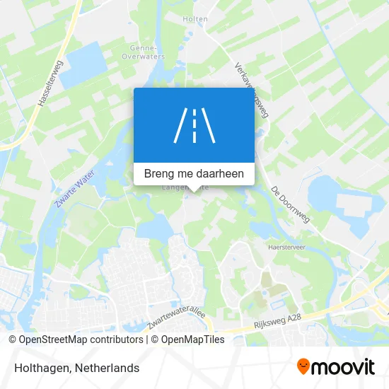 Holthagen kaart