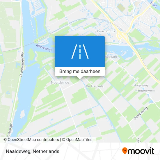 Naaldeweg kaart
