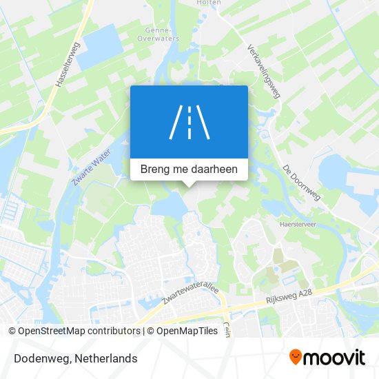 Dodenweg kaart