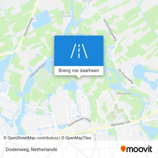 Dodenweg kaart