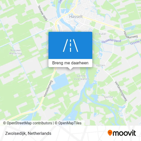 Zwolsedijk kaart