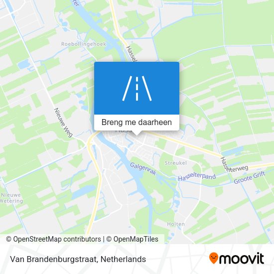 Van Brandenburgstraat kaart
