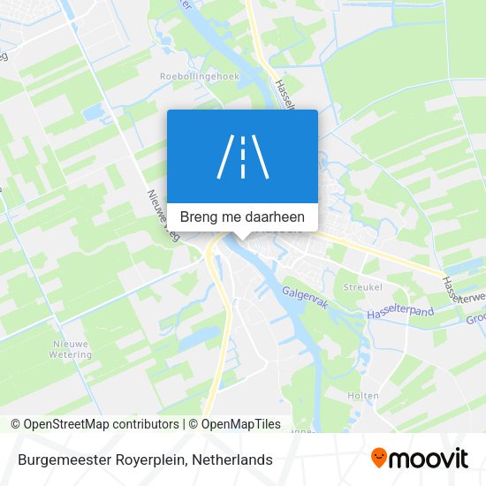 Burgemeester Royerplein kaart