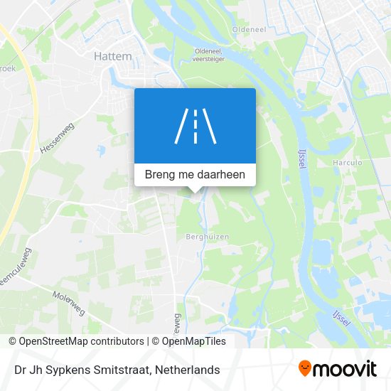 Dr Jh Sypkens Smitstraat kaart