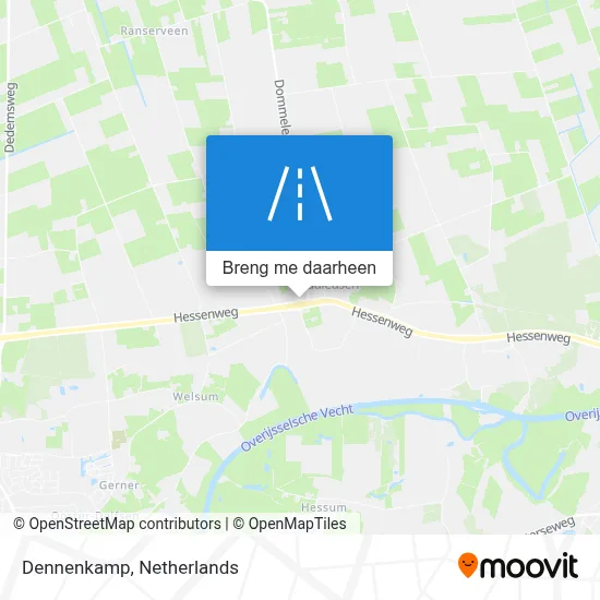 Dennenkamp kaart