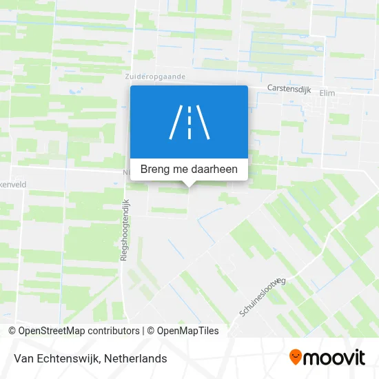 Van Echtenswijk kaart