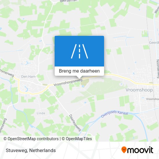 Stuveweg kaart