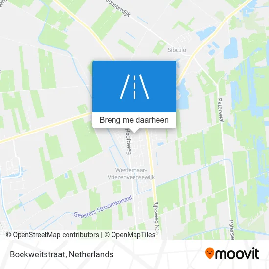 Boekweitstraat kaart