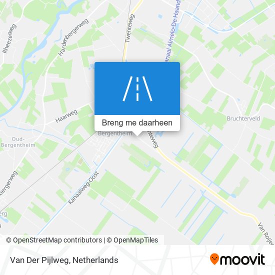 Van Der Pijlweg kaart