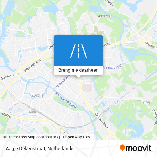 Aagje Dekenstraat kaart