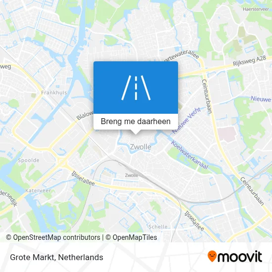 Grote Markt kaart