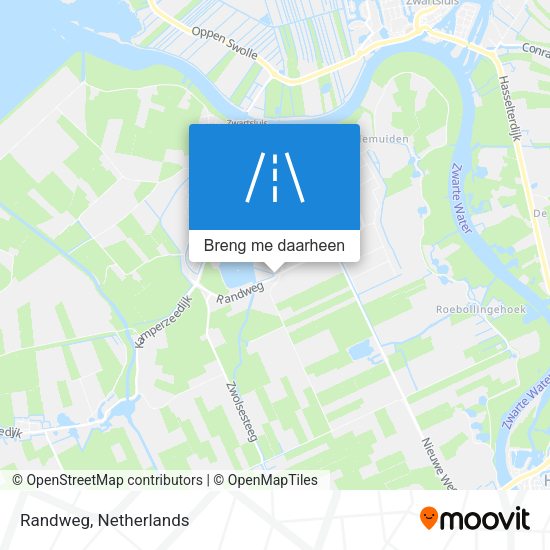 Randweg kaart