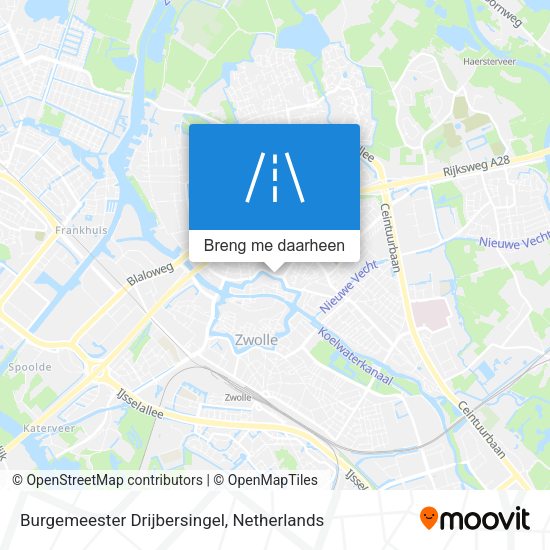 Burgemeester Drijbersingel kaart