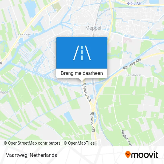Vaartweg kaart