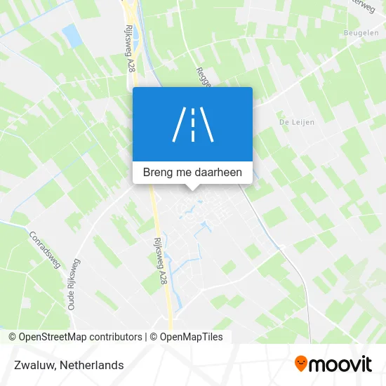 Zwaluw kaart