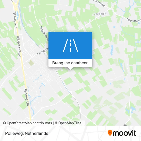Polleweg kaart