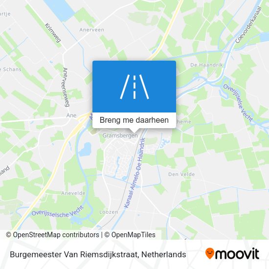 Burgemeester Van Riemsdijkstraat kaart